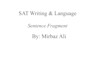 be your sat english tutor for reading, writing, and grammar mastery